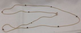One stamped 14KT yellow gold lady's 30