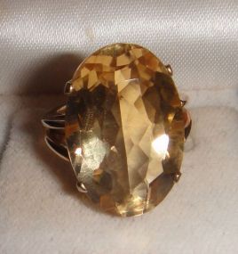 Gold 14K Citrine Ring