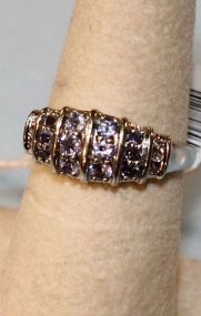 10K White Gold Ring