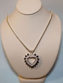 Heart Pendant and Necklace