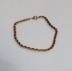 12K Gold Bracelet