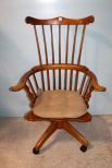 Vintage Comb Back Winsdor Swivel Office Chair