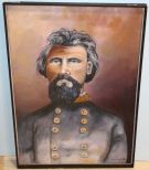 Oil on Canvas of Nathan Bedford Forest