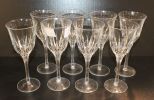 Eight Stuart Wine Glasses England