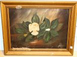 Oil Painting of Magnolias