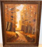 Painting of Dirt Road