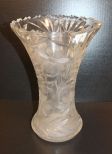 Large Cut Glass Vase