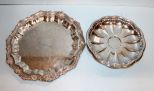 Silverplate Tray & Metal Tray English Silver Tray