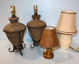 4 Decorative Lamps