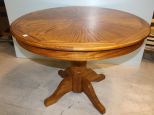 Oak Round Kitchen Table