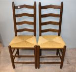 Pair of Ladderback Chairs