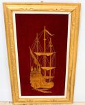 3D Framed Wooden Ship