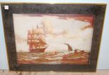 Framed Print of Ships by Grant 1941