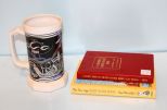 New Age Baby Naming Book, U.S. Coin Guide (1978), 2005 NY Motorcycle Beer Mug