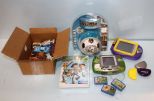 13 Hot Wheels, Pixter 2.0 Kids Learning Game, Leap Frog Leapster Kids Learning Game & Vu Me Digital Photo Ball