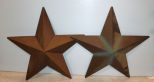 Pair of Metal Stars