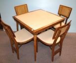 Vintage Folding Table and Chairs