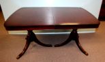 Mahogany Duncan Phyfe Dining Table