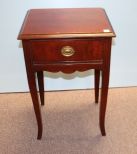 Mahogany Duncan Phyfe One Drawer Nightstand