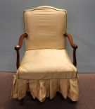 Mahogany Queen Anne Arm Chair