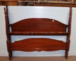 Mahogany Full Size Poster Bed