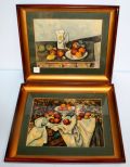 Two 1953 Still Life Prints