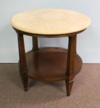 Round Marble Top and Table