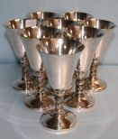 Set of Eight Velero Wine Glasses