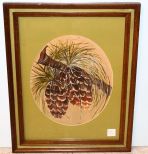 Painting of Pinecones