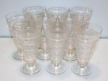 Set of Nine Sundae Glasses