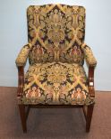Upholstered Martha Washington Chair