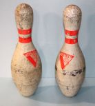 Two Vultex Bowling Pins
