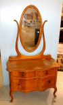 Birds Eye Maple Dresser with Mirror