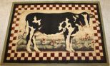 Rug with Cow