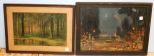 R. Atkinson Fox Print of Trees & Atkinson Print