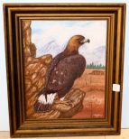 Oil Painting of Eagle
