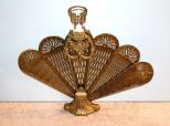 Brass Folding Firescreen