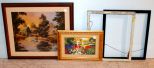 Four Assorted Sized Frames