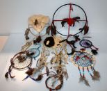 Nine Assorted Dream Catchers