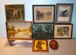 Box 10+ of Various Paintings, Decopauge, Artist Paper & Prints