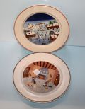 Two Villeroy and Boch Plates