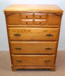 Oak Four Drawer Chest