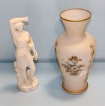 Bristol Vase and Chalk Statue