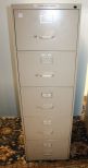 Five Drawer Metal Filing Cabinet