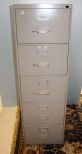 Five Drawer Metal Filing Cabinet