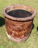 Terra Cotta Planter with Kokopelli