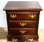 Sumter Cabinet Company Three Drawer Bedside Chest/Table