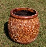 Terra Cotta Pineapple Planter