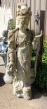 Concrete Oriental Woman Statue