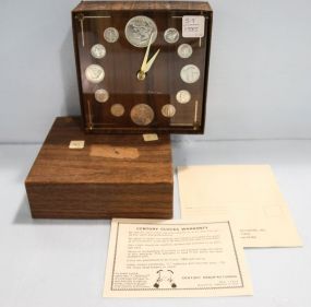 1964 Battery Operated Century Coin Clock